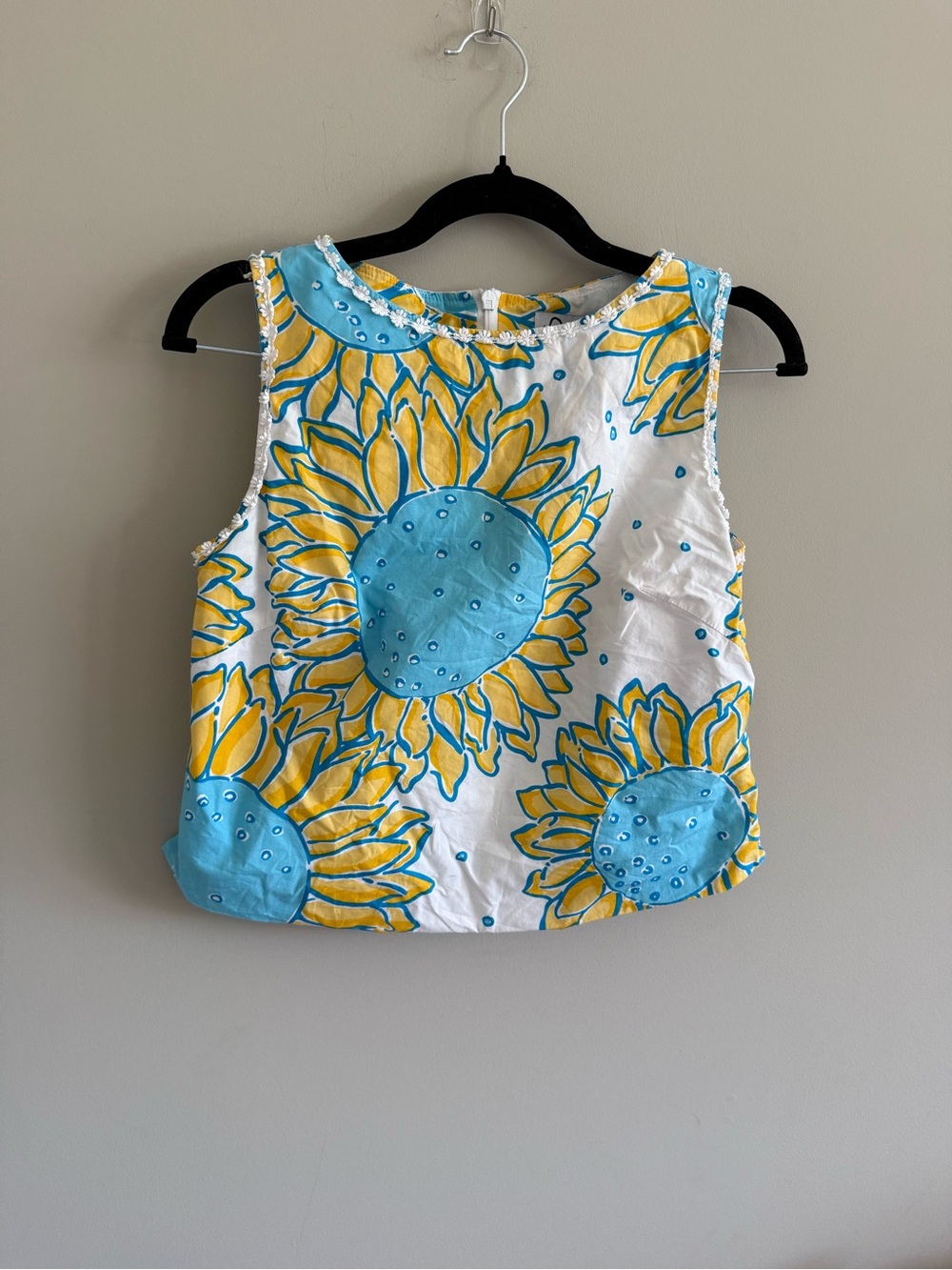 Vintage Lilly Pulitzer Sunflower Top - size 4